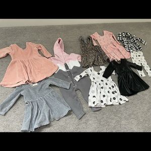 Monica + Andy bundle of 9 items … great gift for a baby girl! 6-18 months range